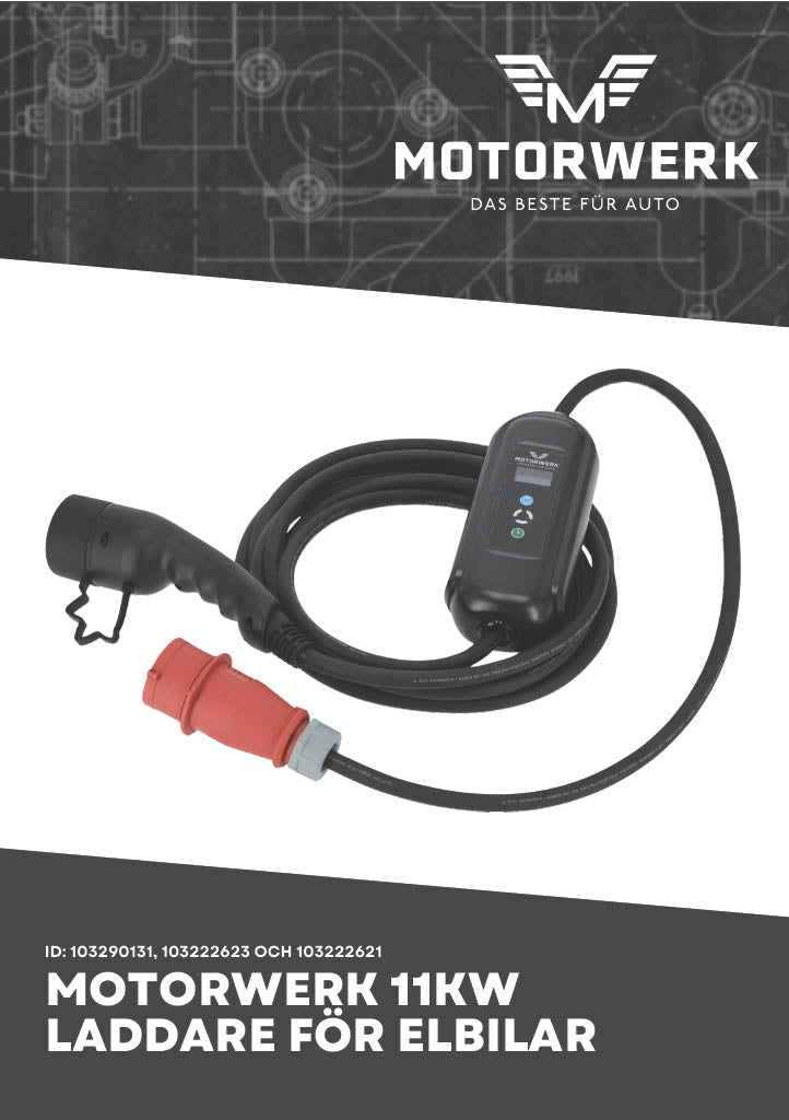 Motorwerk 11kW 5m latauslaite